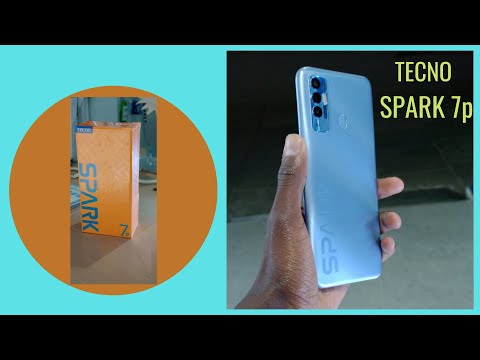 Tecno spark 7p Review and Unboxing