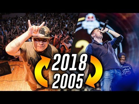 RIMAS QUE PARARON CADA AÑO !! (2018 - 2005) [ESPECIAL 400K] Batallas de Gallos Rap