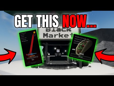 YOU NEED TO GET THESE BLACK MARKET ITEMS IN FISCH! (Roblox)