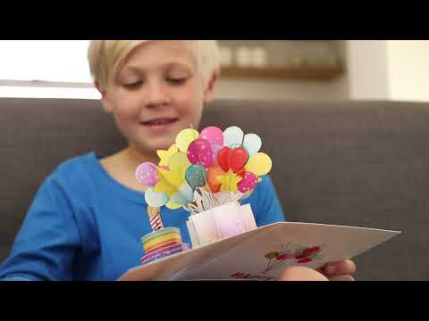 Dessie 3D Pop up Birthday Cards with Music and Fireworks