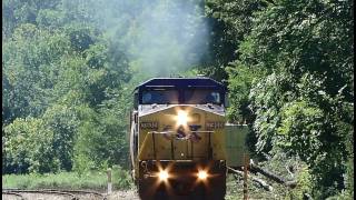 preview picture of video 'CSX 7900 Through Relay, Maryland'