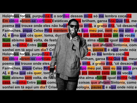 Emicida em "Hoje Cedo" | Esquema de Rimas