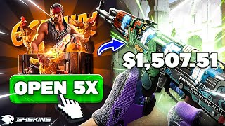 G4SKINS AK - 47 FIRE SERPENT FROM CASE BATTLE? - G4SKINS PROMO CODE 2025