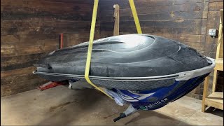Repairing a Damaged Fiberglass PWC Hull is Easy with this DIY tool. The Jet Ski Flipper!