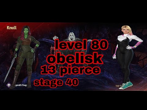 spider gwen level 80 vs gamora level 80 in wbl knull mff