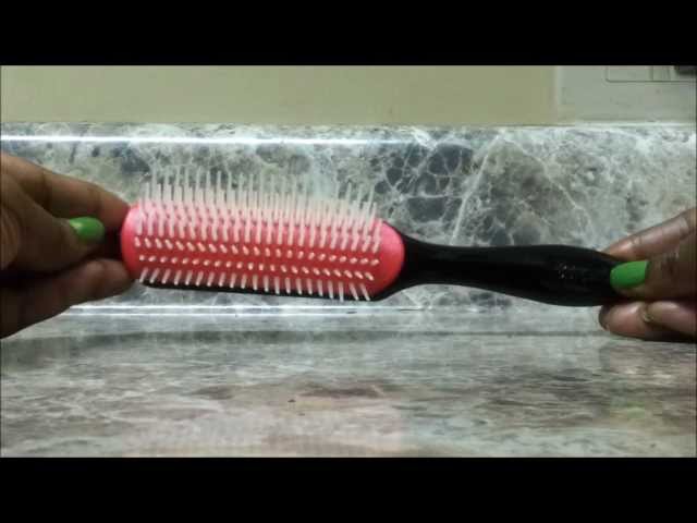 فرشاة Denman لتحديد التموجات الأصلية والتصفيف صناع...