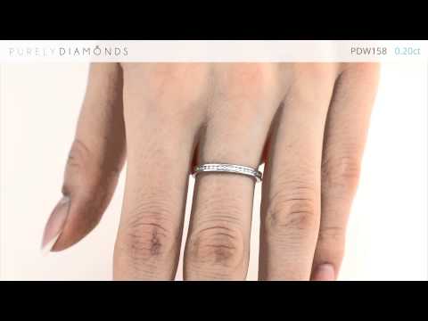 Diamond Ring PDW158: 0.20ct - Purely Diamonds