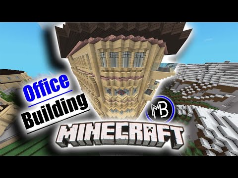 Mel Bean - How To Build Modern Office Building [Minecraft Creative] Beancraft