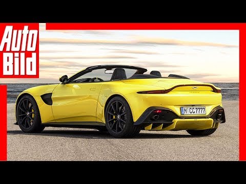 Zukunftsaussicht: Aston Martin Vantage V8 Roadster (2019) Details / Erklärung