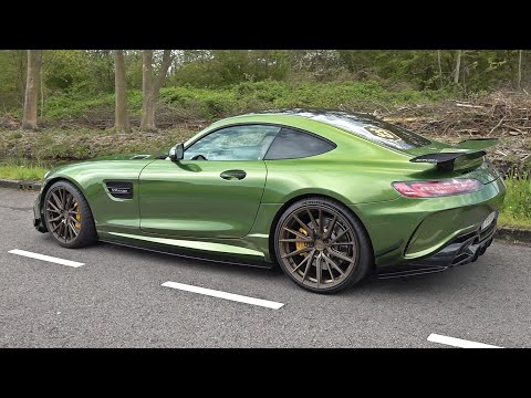 PRIOR DESIGN Mercedes-AMG GT S with Akrapovic Evolution Titanium X-Pipe Exhaust System!