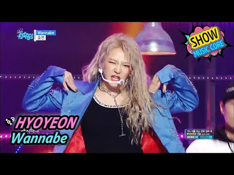[Comeback Stage] HYOYEON - Wannabe, 효연 - 워너비 Show Music core 20170603