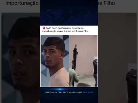 🚨 PRESO! Foragido é capturado em Simões Filho. #2026