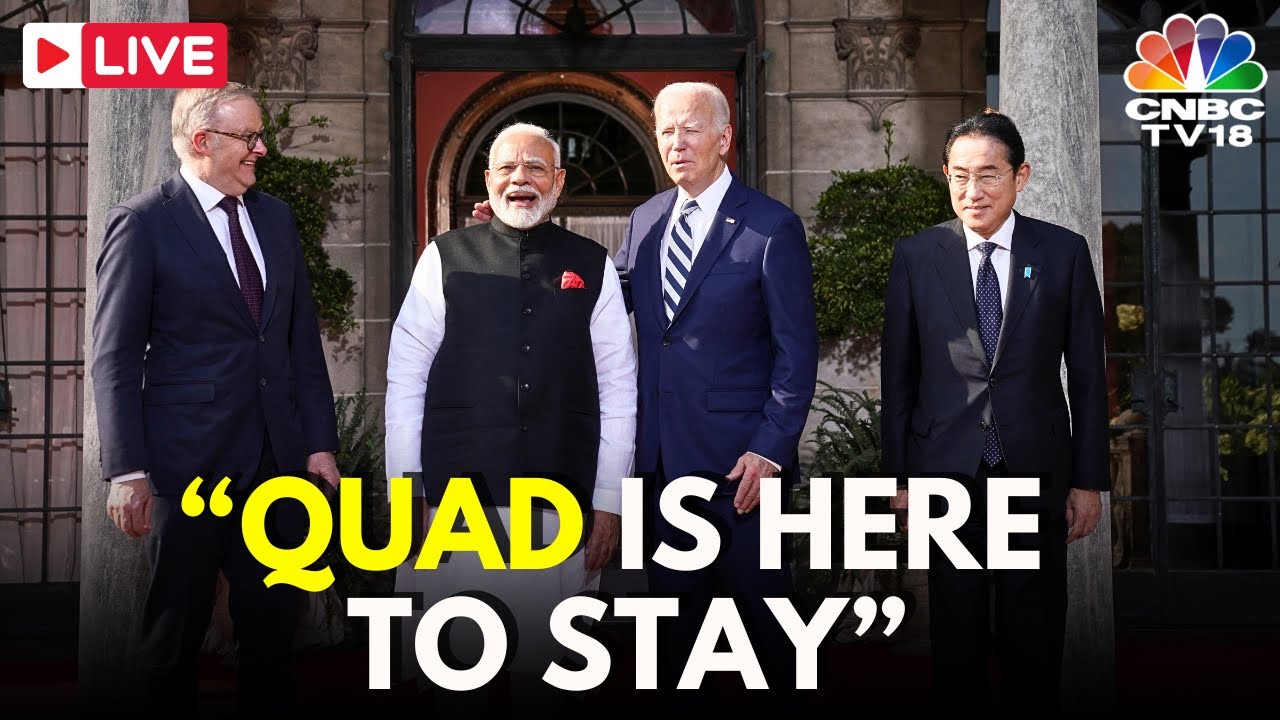 Quad Summit LIVE: "Our Message Is Clear, Quad is Here To Stay", PM Modi | Biden | Modi in USA | N18G