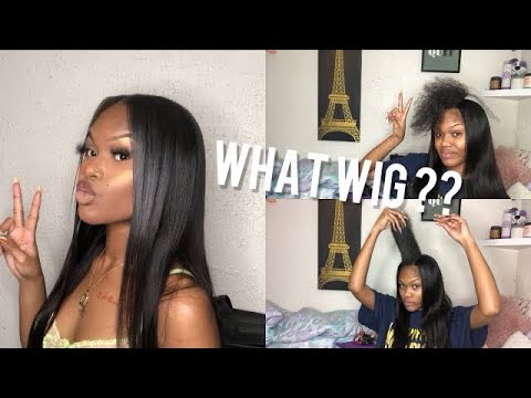 WHAT WIG?? Best U-Part wig install ft. Amazon Nadula...