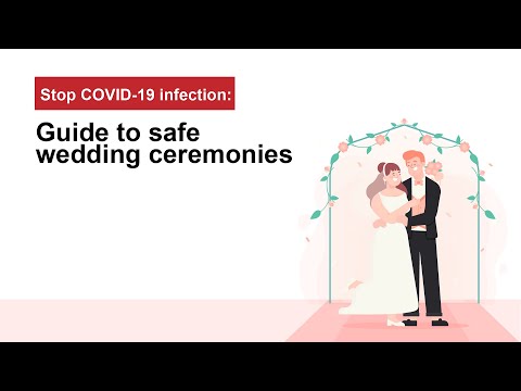 Stop COVID-19 infection: Guide to safe wedding ceremonies