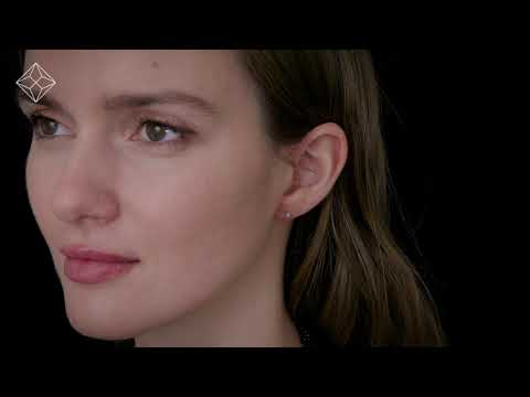 0.10ct Lab Diamond Rub Over Stud Earrings in 9K Gold - NDH5256