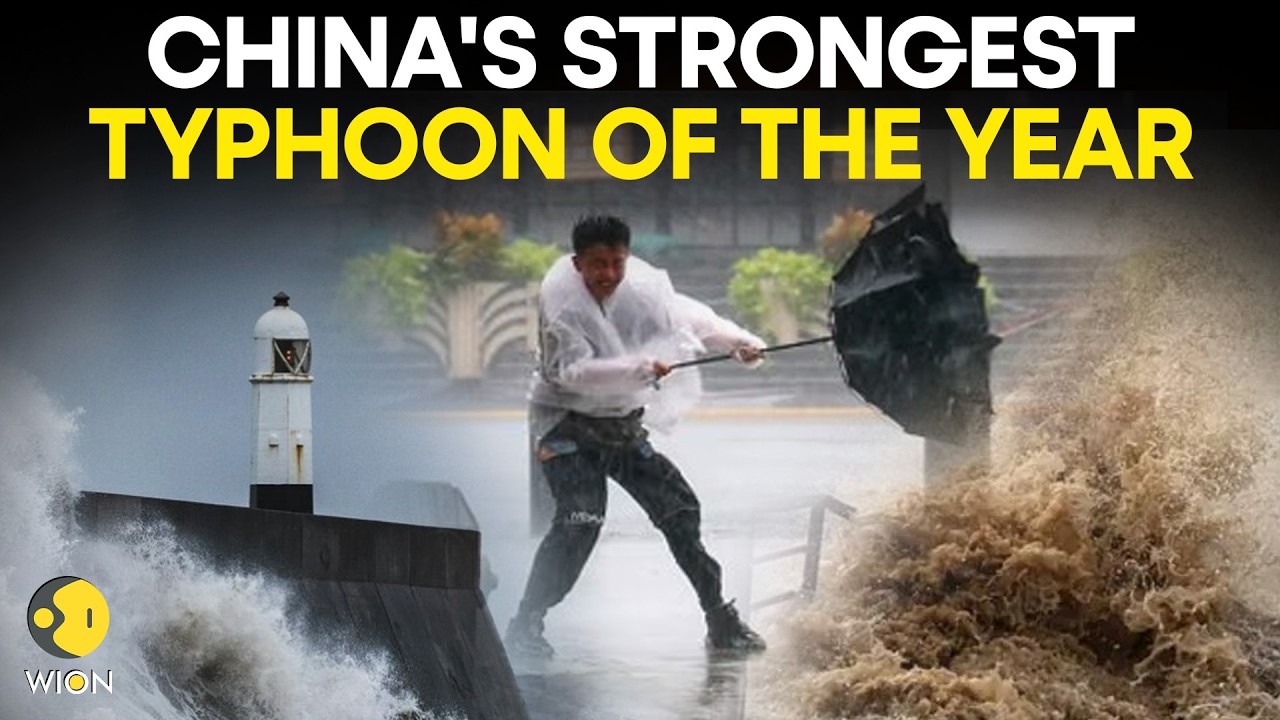 Typhoon Dolphin LIVE: China Issues Red Alert As Huge Storm Hits Eastern Coast-Worst Yet to Come