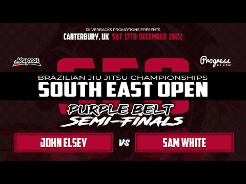SouthEast BJJ Open - John Elsey vs Sam White (Purple Belt - Semi Finals)
