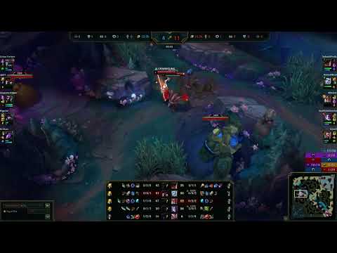 Galio assist vs Warwick