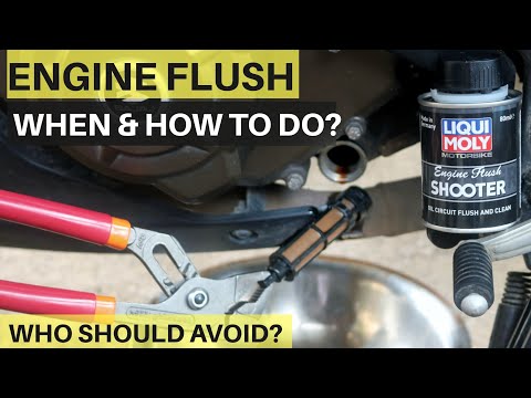 How to Flush Engine? Who Should Avoid Engine Flush? Liqui Moly Engine Flush Review