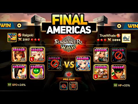 AMERICAS FINAL | RAIGEKI vs TRUEWHALE | SWC2022 AMERICAS CUP (BO5) - Summoners War