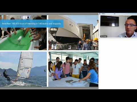 Yacht Design, First-level Specializing Master at the Politecnico di Milano