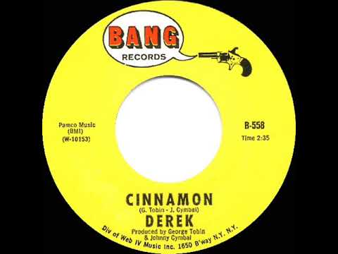 1968 HITS ARCHIVE: Cinnamon - Derek (Johnny Cymbal) (mono 45)