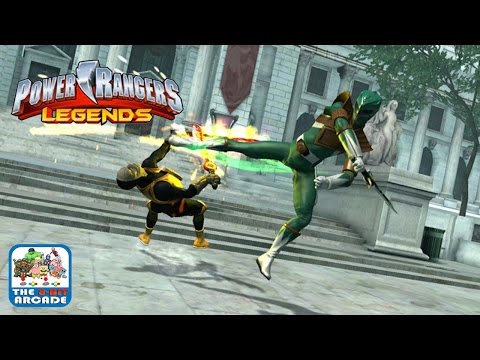 Power Rangers Legends - Mighty Morphin Battles with the Green Ranger (iOS Gameplay, Playthrough) Video