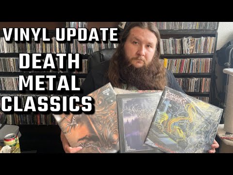 METAL VINYL UPDATE: Death Metal Classics, Top Tier Black Metal, and Classic Metal!