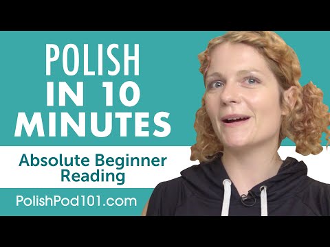 10 Minutes of Polish Reading Comprehension for Absolute Beginners
