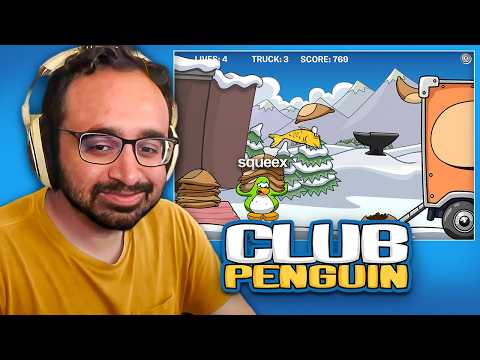 Squeex enjoys wholesome nostalgia playing Club Penguin!