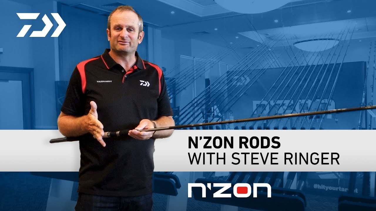 Watch video ***Steve Ringer about Daiwa N’ZON rod range*** Now ***Steve Ringer about Daiwa N’ZON rod range***