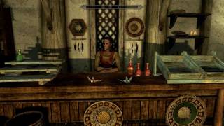 TESV SKYRIM БАГ С ТОРГОВЦАМИ (оч полезный)