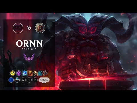 Ornn Mid vs Zed - EUW Master Patch 12.7