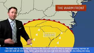 Meteorologist Ryan Davidson Explains Weather Maps_English & Vietnamese Subtitles