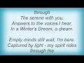 Symphony X - A Winter's Dream - The Ascension (Part Ii) Lyrics
