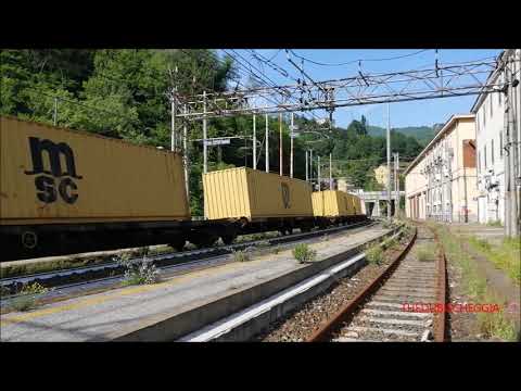 E.494 CON MERCI NEL CURVONE DI MIGNANEGO. (GE) SAB. 12 - 6 - 2021.