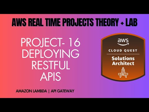 Deploying RESTful APIs