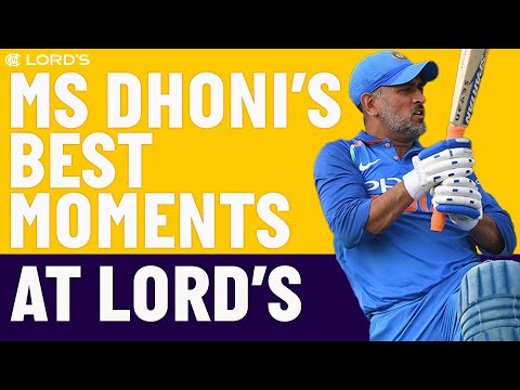 The Best of MS Dhoni at Lord's! | England v India | Lord's