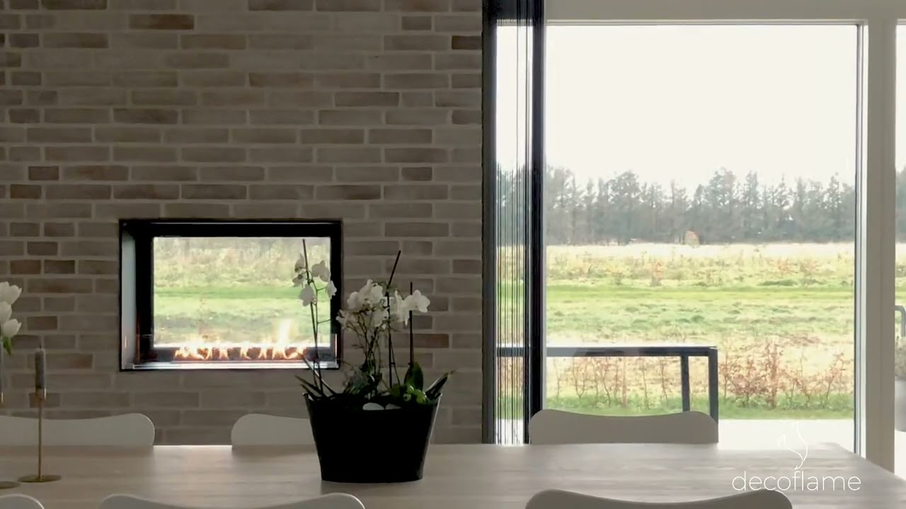 Decoflame Montreal Clear Fireplaces – Luxury Bioethanol Fireplaces for Modern Living in Australia