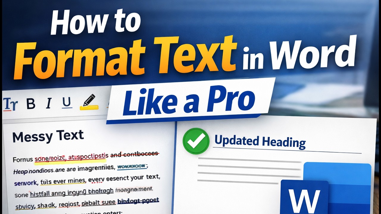 How to Format Text in Word Like a Pro