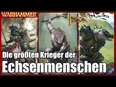 Kroq-Gar, Gor-Rok & Nakai - Krieger der Echsen! | Warhammer Lore