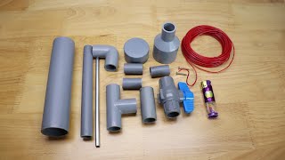 Download lagu Unique creation from pvc pipes and lighters mp3