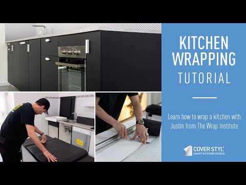 Tutorial: How to wrap a kitchen with Cover Styl' adhesive films?