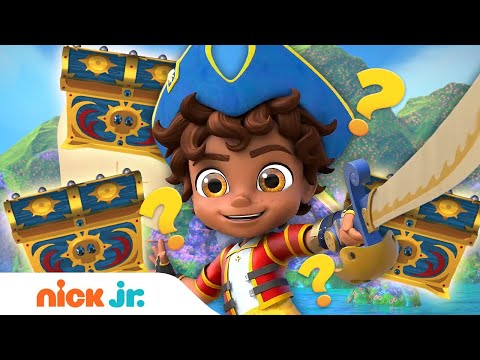 Santiago's Pirate Treasure Game #6 ⚔️ | Santiago of the Seas | Nick Jr.