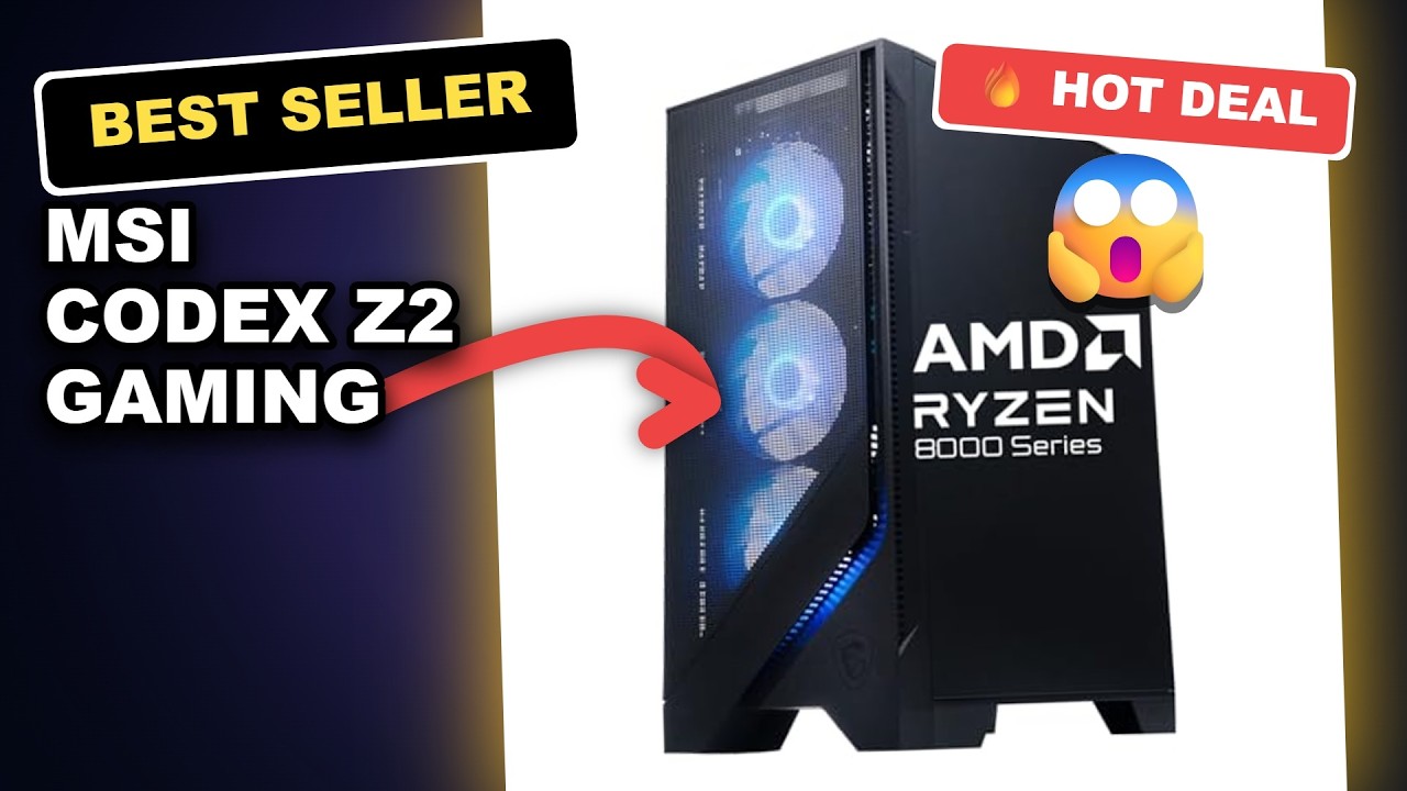 MSI Codex Z2 Gaming PC Tested: Is This RTX 5060Ti Worth It in 2024? review video