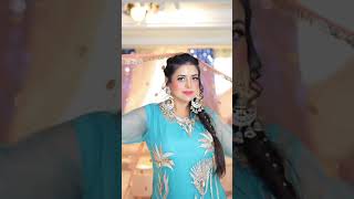 Cyan Hand Embroidered Sharara - Video 2