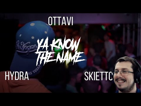 Reazione YAKNOWTHENAME - HYDRA VS SKIETTO - OTTAVI DI FINALE - YAKNOWDEATH - 12.10 @BARRIO'S LIVE