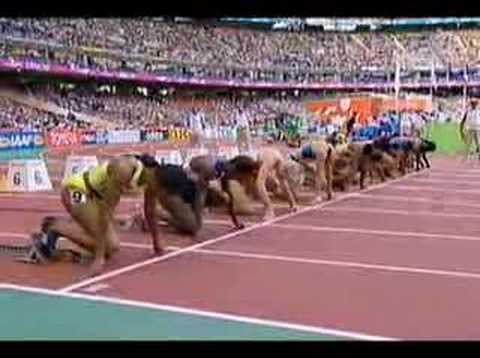 Womens 100m hurdles final 2003