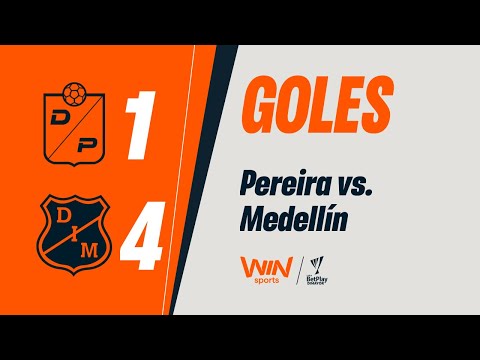 Pereira vs. Medellín (goals) | Liga BetPlay Dimayor 2025-2 | Matchday 19